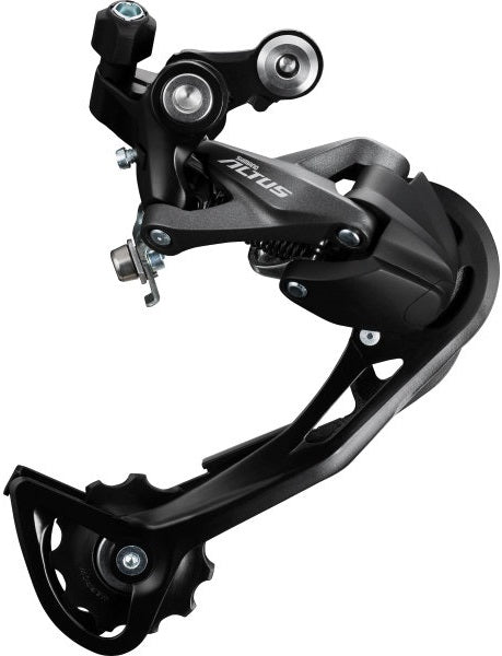 Shimano Achter derailleur 9 velocità Altus RD-M2000 Shadow Dark Grigio (pacchetto di lavoro)