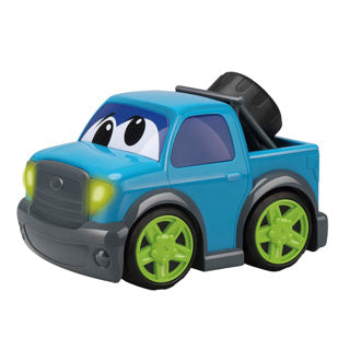 Kiddygo car pick up truck 19 cm with light and sound blue