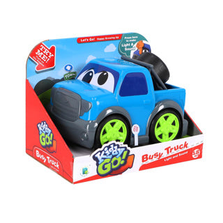 Kiddygo car pick up truck 19 cm with light and sound blue