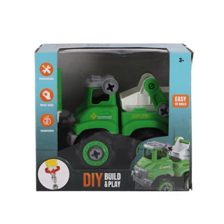 Garbage truck can be dismantled