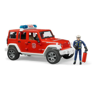 Bruder Jeep Wrangler fire department
