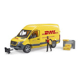 Bruder MB Sprinter DHL with driver model vehicle (02671)
