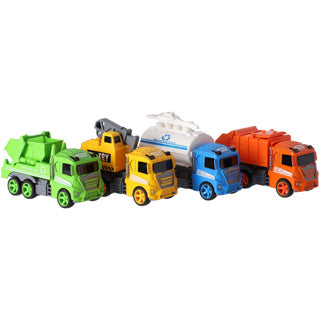 Diecast truck friction 4 assorted | 12 pieces