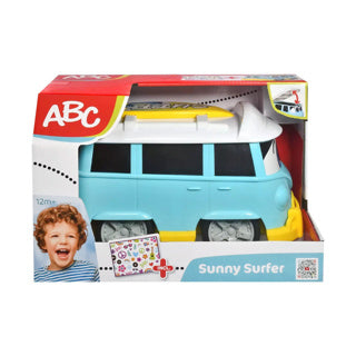Bus Dickie Sonn Surfer Bus 25 cm mat Stickeren | 2 stk
