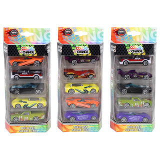 Rapid wheels car die cast color change 5 pack | 4 pieces