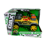 Car engine blast extrime offroad extinguish light sound