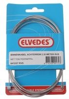 Elvedes brake cable within Ton Peer stainless steel (6412 27RVS)