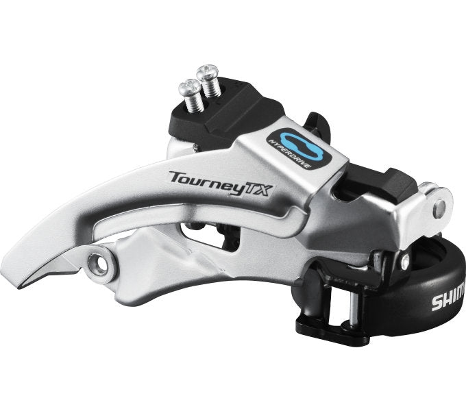 Shimano Voorkerailleur 7 8-speed Tourney FD-TX800 TOP Swing Low Clamp 42-48T