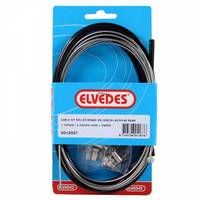 Elvedes ELVEDES Rollerbrake kabelkit BR-IM85 81 55 45 1700mm 2250mm RVS zwart (op kaart)