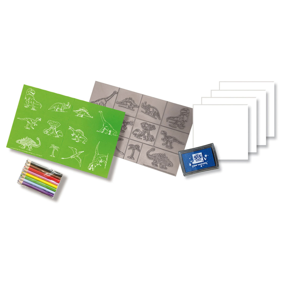 Ses creative ses stamp set dino