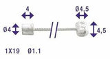 Câble de dérailleur Elvedes 2,25m Nexus (6400)