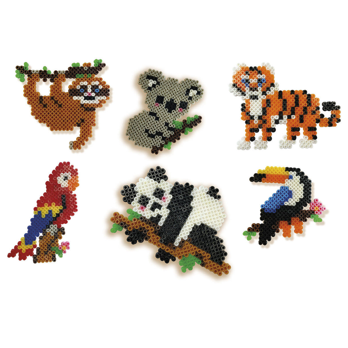 SES Creative Beedz String Beads - Animali della giungla