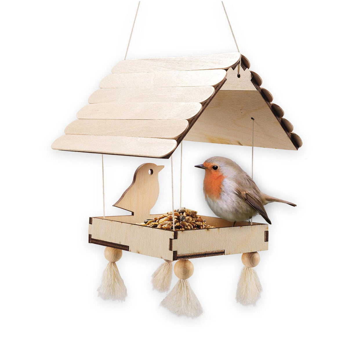 SES Bird Feeding Station Making