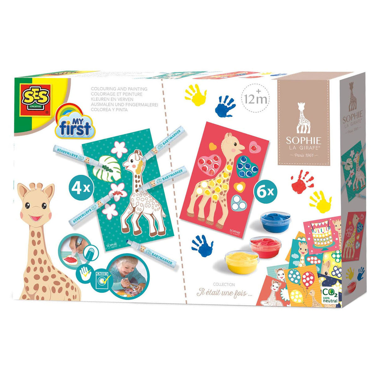 SES My First - Sophie La Girafe - Farben und Farben