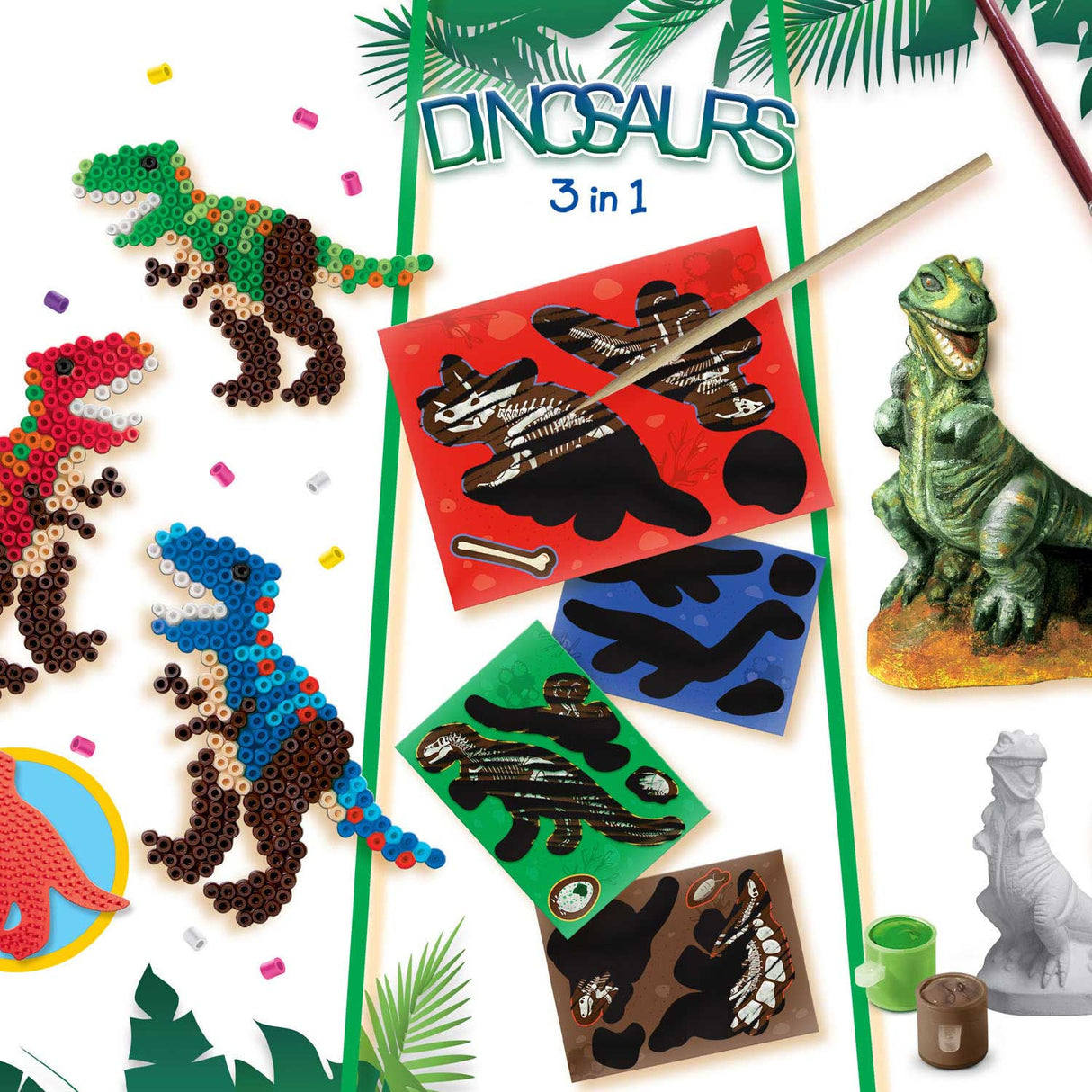 Set artigiano SES Dinos, 3in1