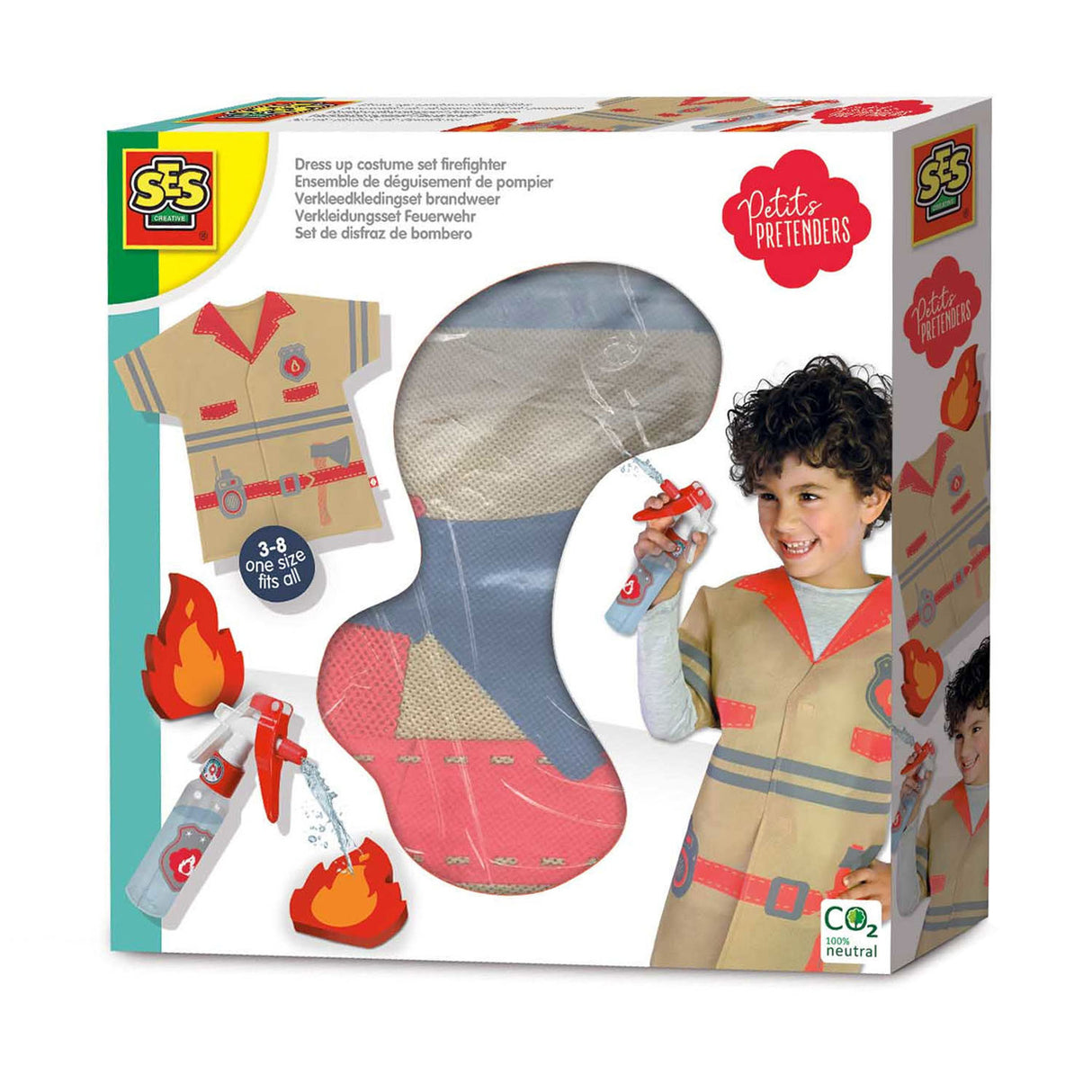 Ses Petit Pretenders verkleed Dressing Set Feier Brigade