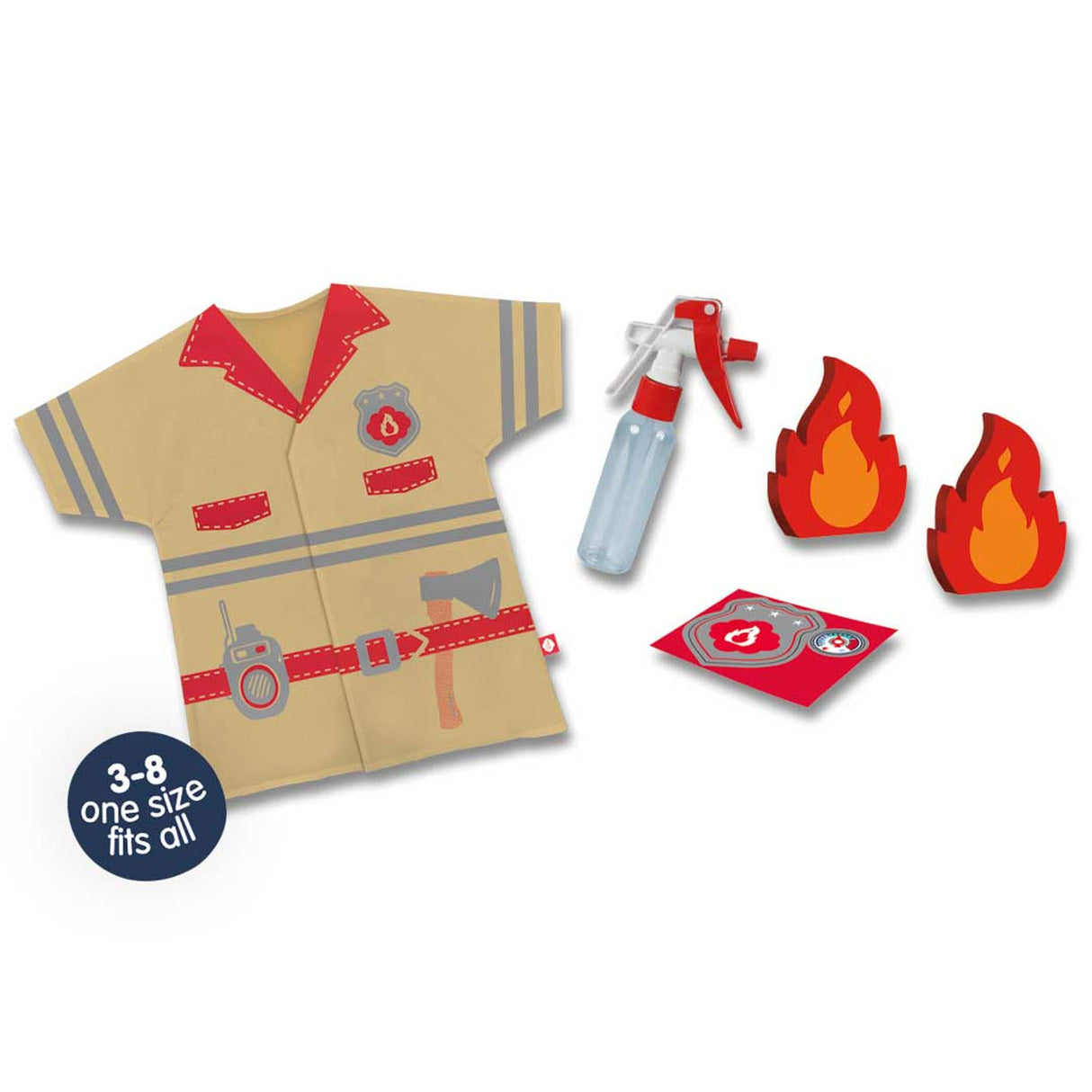 Ses Petit Pretenders verkleed Dressing Set Feier Brigade