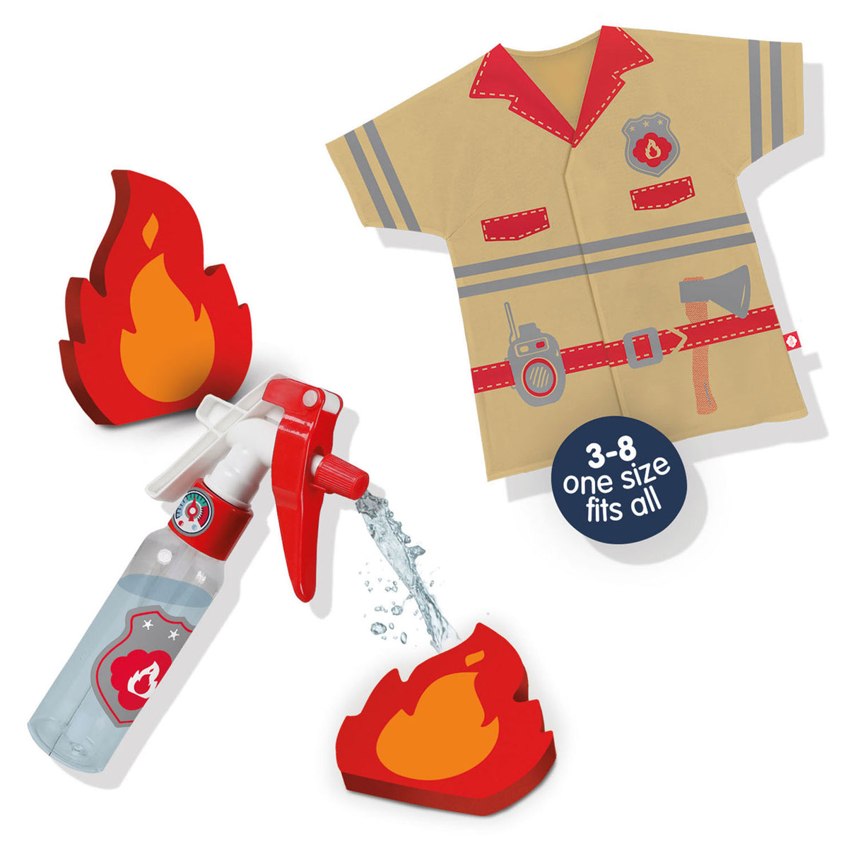 Ses Petit Pretenders Dress Up Dressing Set Fire Brigade