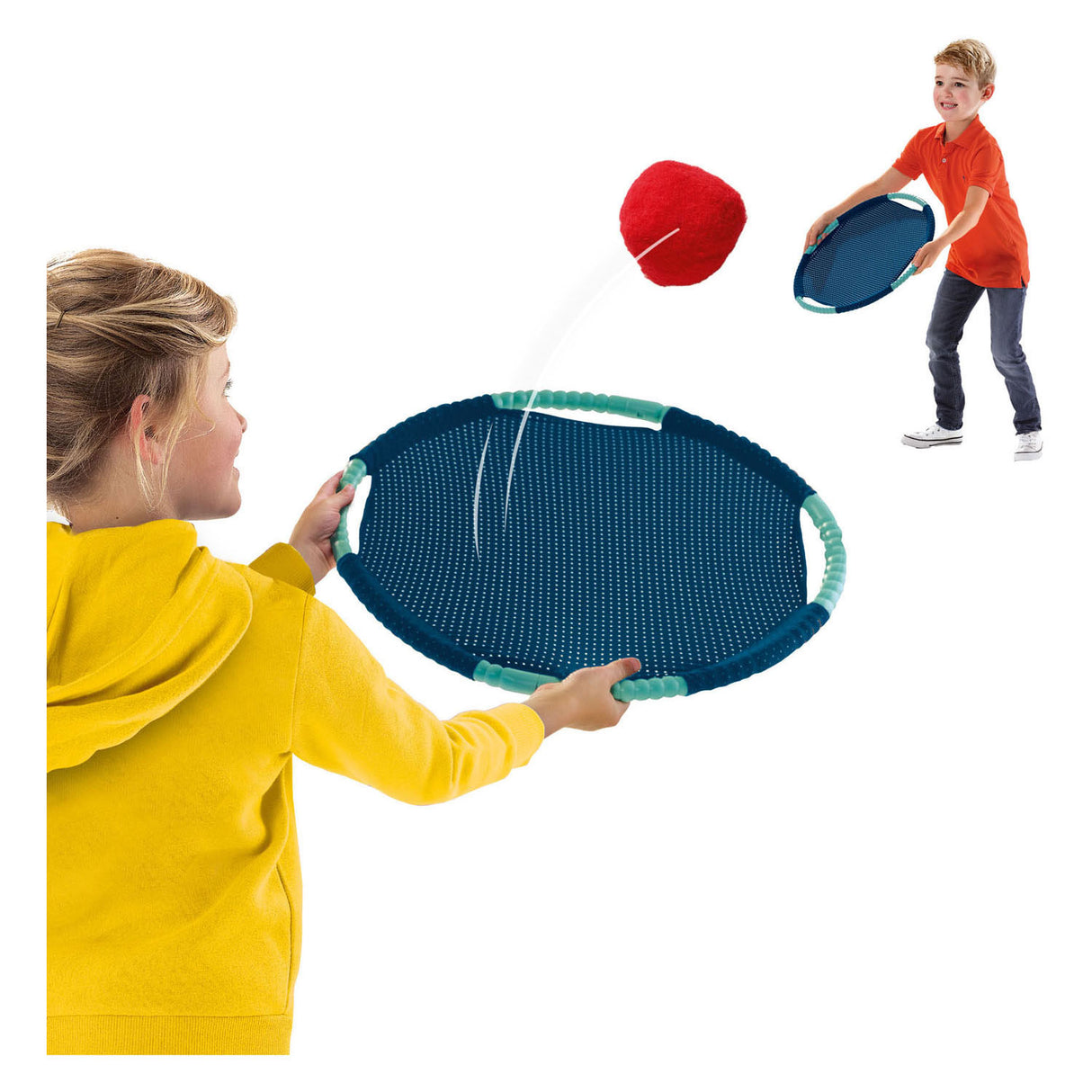 Ses tennis og frisbee moro