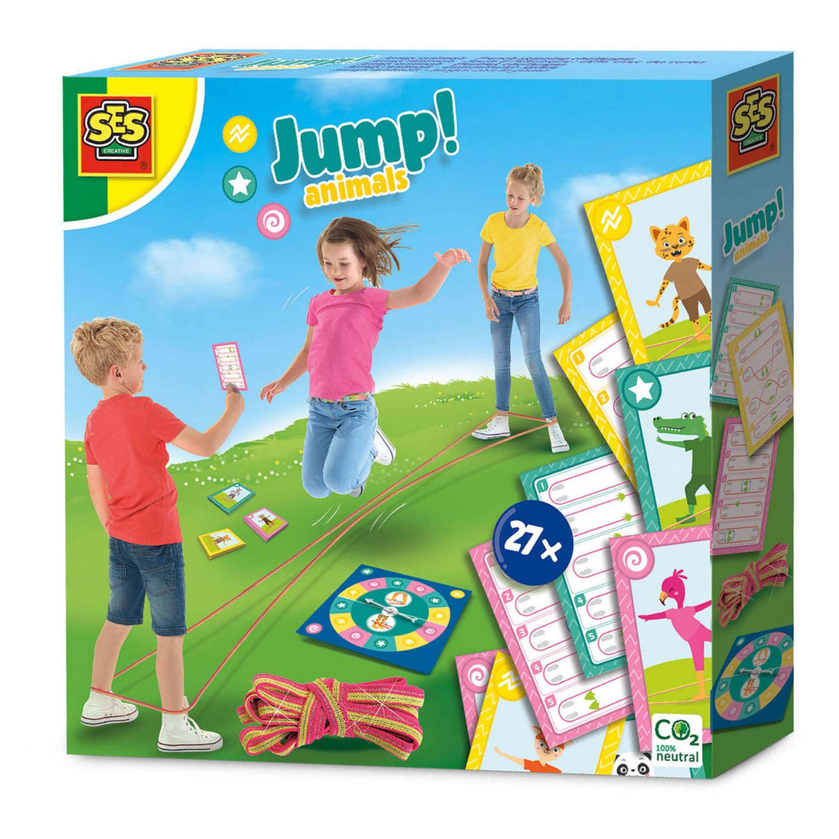 SES Jump! Animals Elastic Challenges