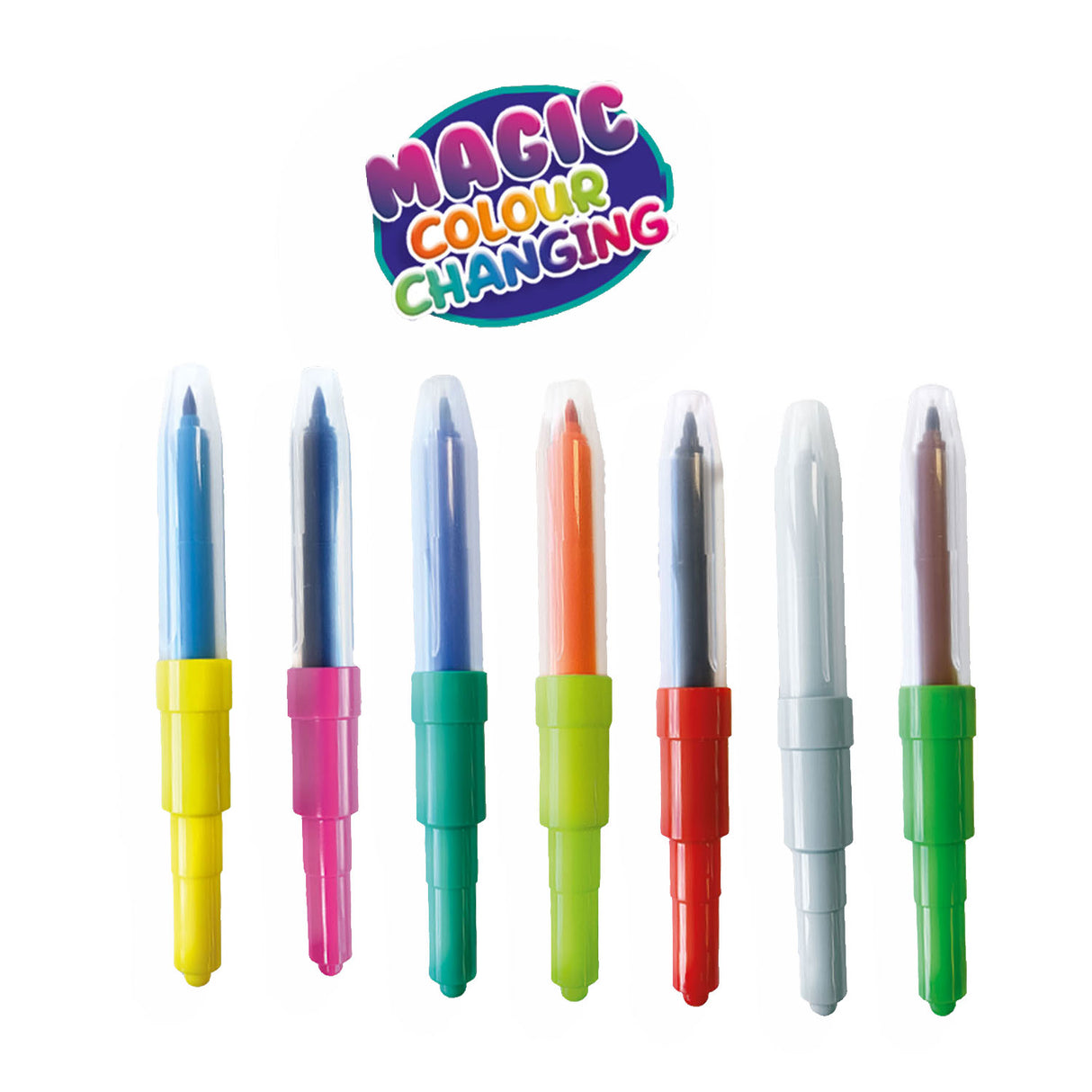 Ses souffler des stylos aérographes de couleur magiquement