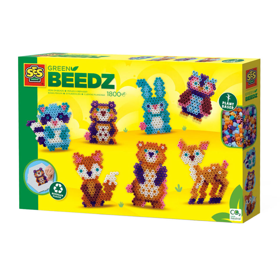 Ses Green Beedz - Perles de fer Set Forest Animaux