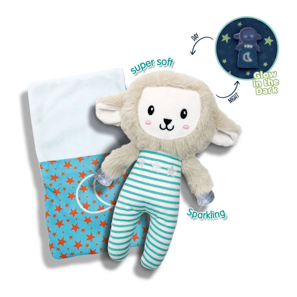 Ses Tiny talenti Sleepy Sleepy Schaap Night Buddy Glow In the Dark