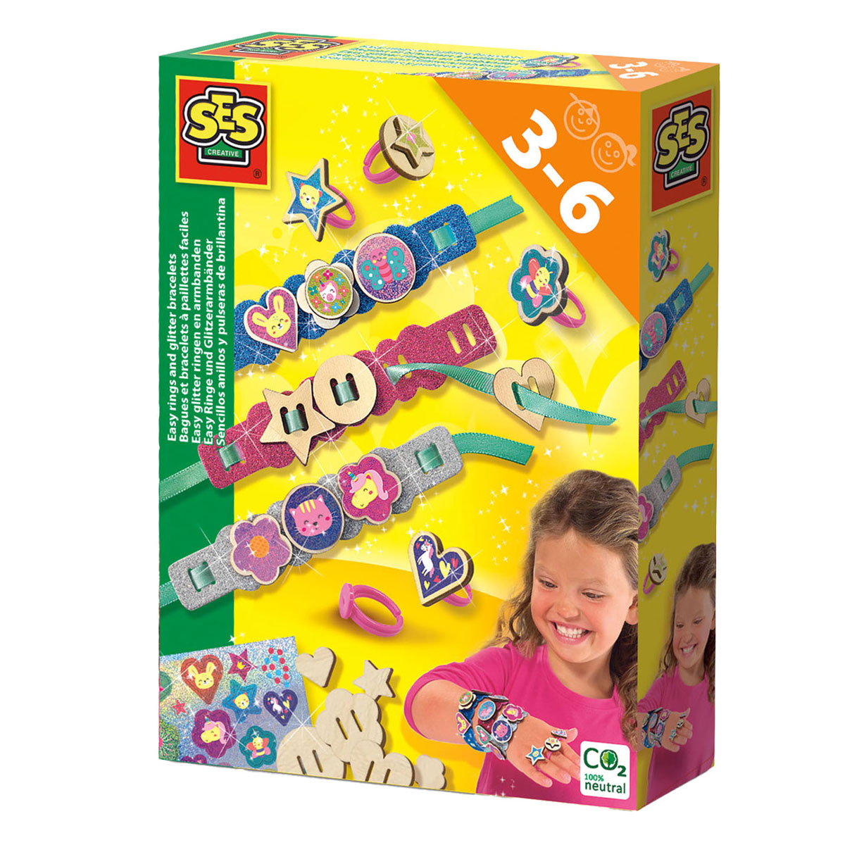 SES Easy Glitterringe und Armbänder