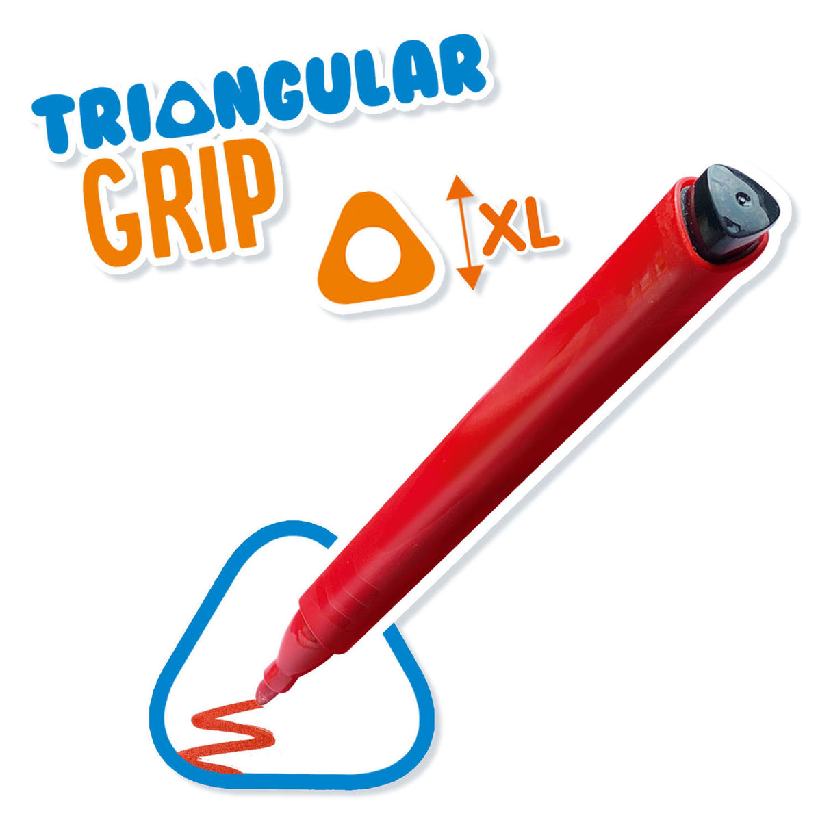 SES triangle grip markers