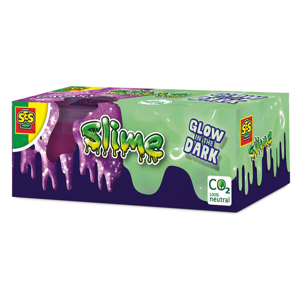 Slime Slime Glow v temnem 2x120gr