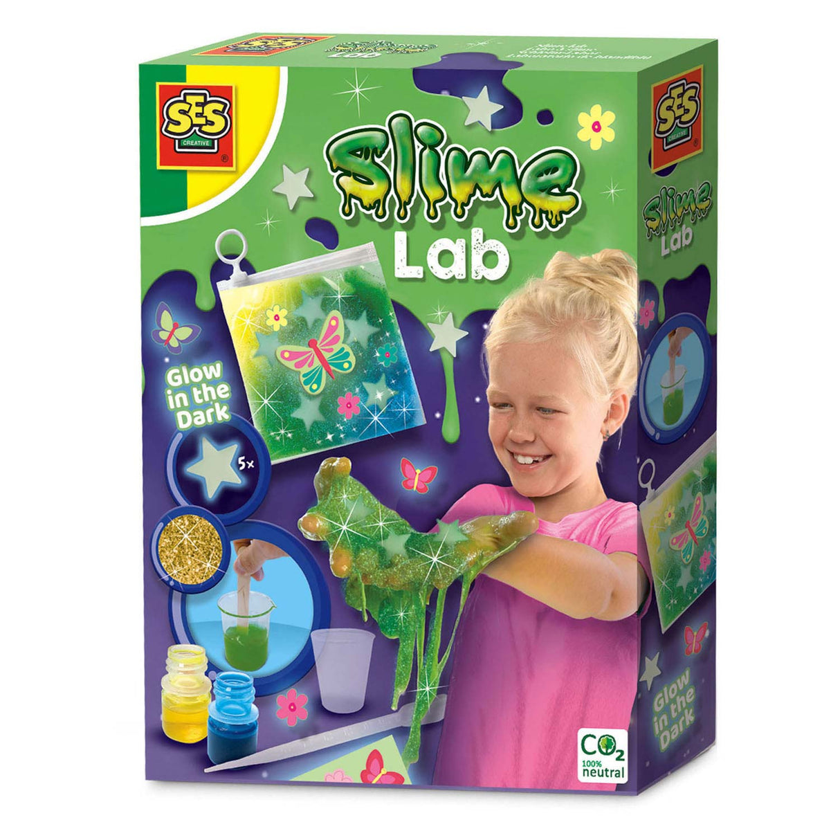 SES Slime Lab leuchten im Dunkeln