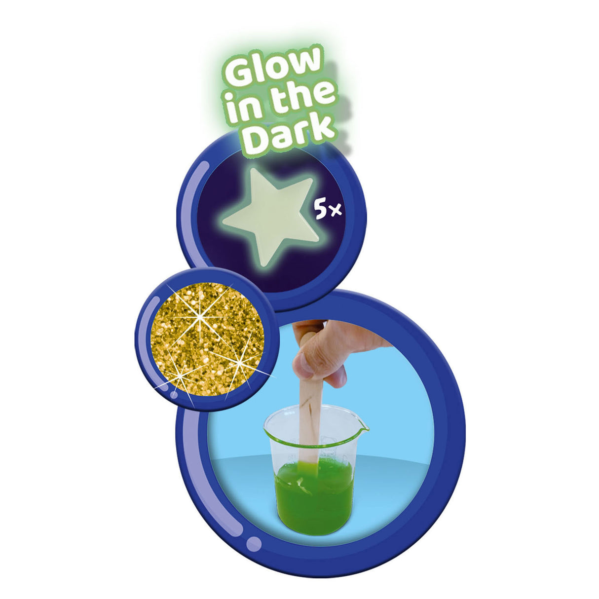 SES Slime Lab Glow in the Dark