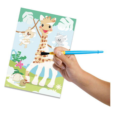 Ses creative ses min första sophie la girafe - färgning med vatten