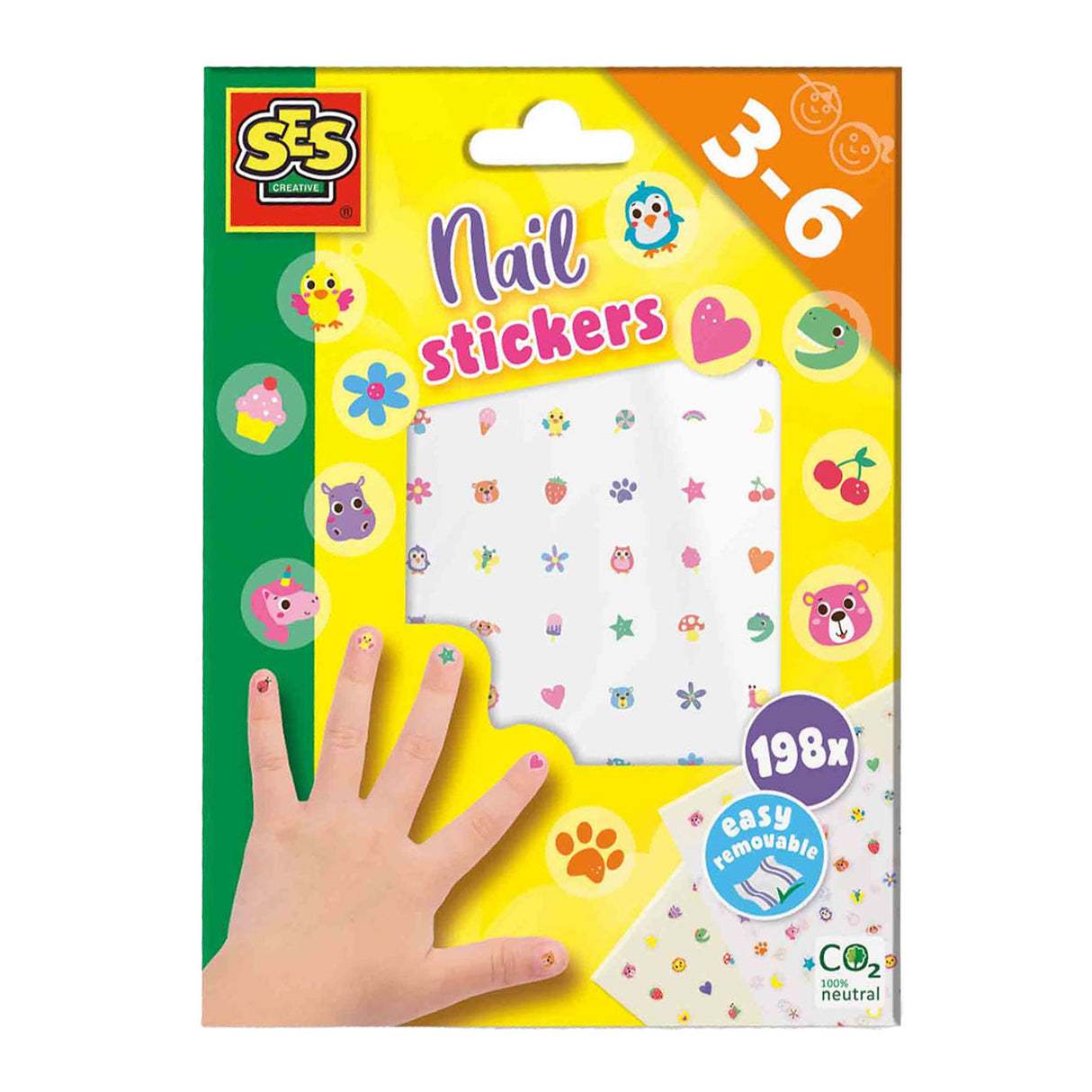 SES Nail stickers