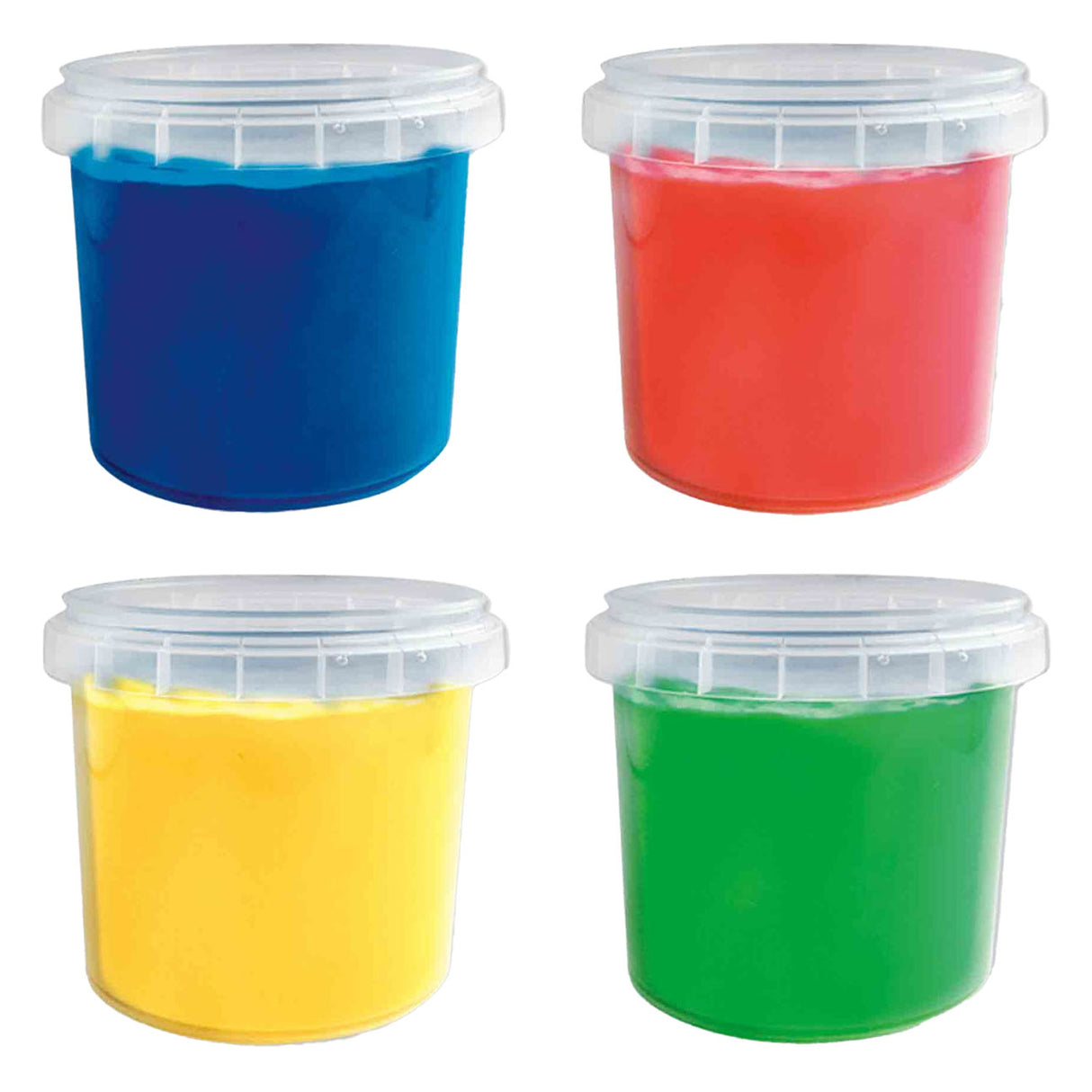 SES Finger paint Primary colors, 4x110ml