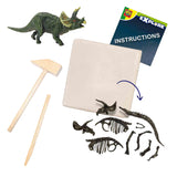 Ses entdecken an Skeleton ausgerackt 2in1 Triceratops