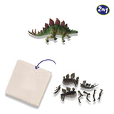 Ses creative ses explore dino and skeleton excavation 2in1 - stegosaurus