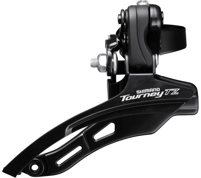 Shimano VoorKerailleur 6 7-växlad turné TZ FD-TZ500 Down Swing Top Pull High Clamp Ø28,6 mm 42T