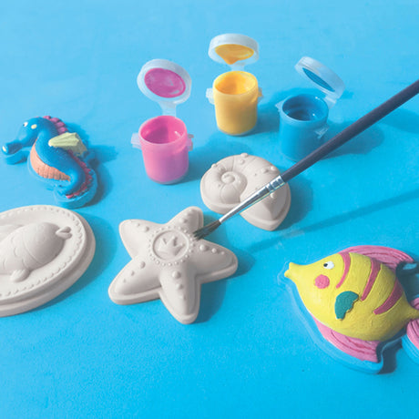 Ses creative casting and painting - ocean figures