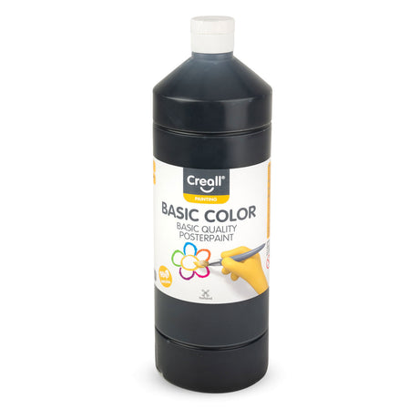 Creall school paint black, 1 liter