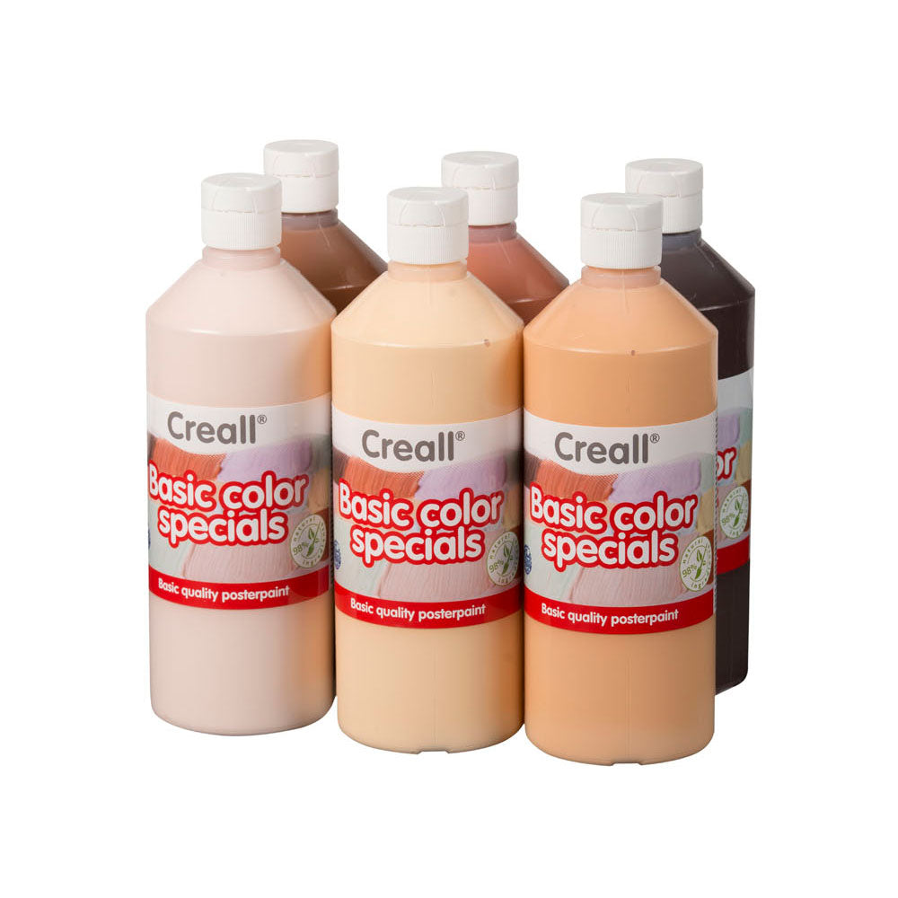 Couleurs de perfet de Creall école du monde, 6x500 ml