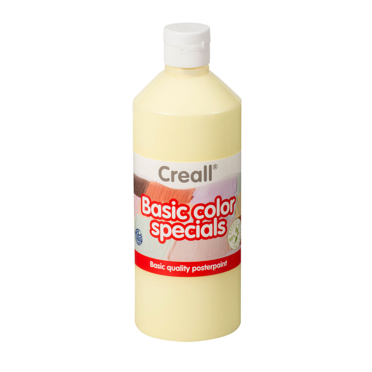 Creall School Paint Pastel Yellow, 500 ml