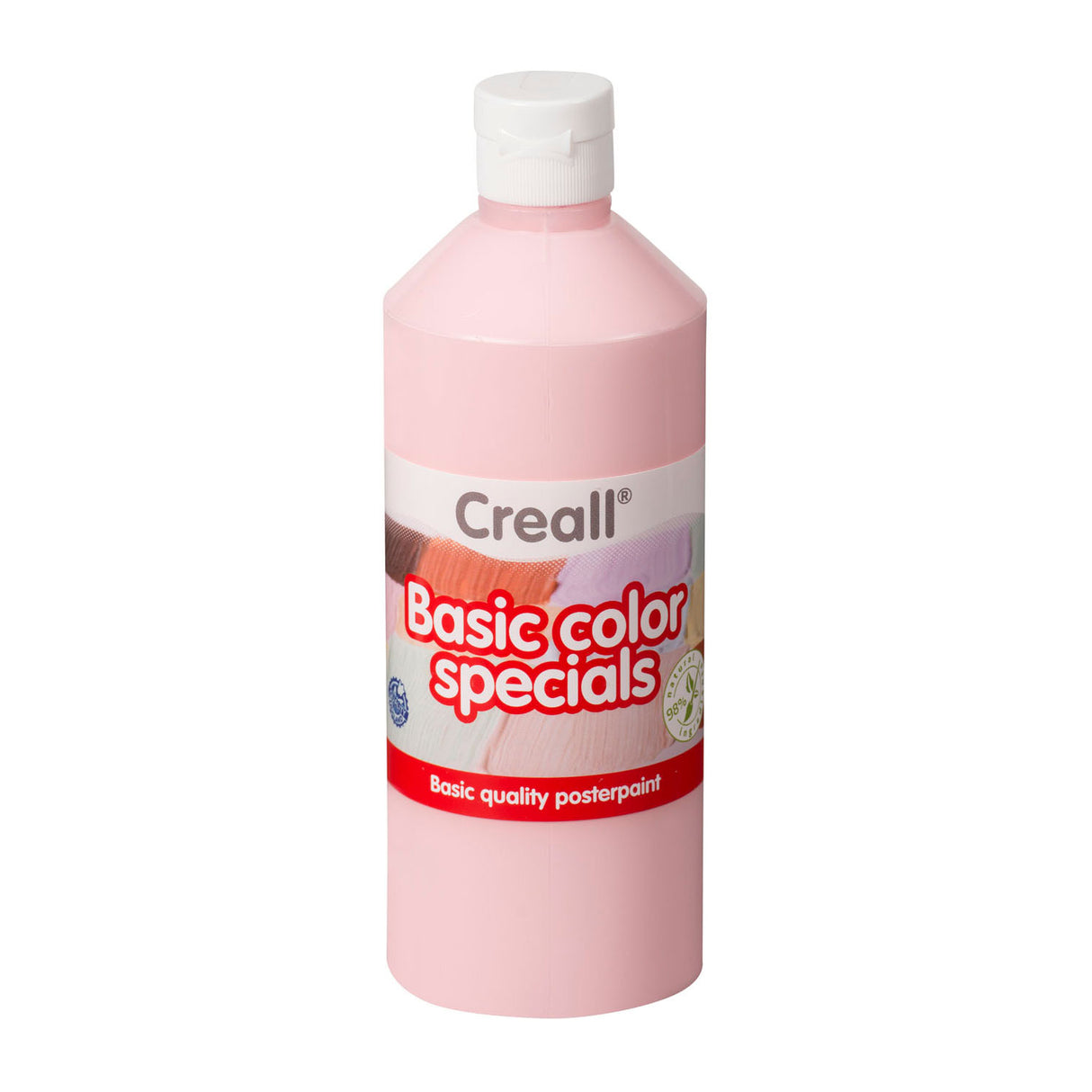 Creall School Pastellrood, 500 ml