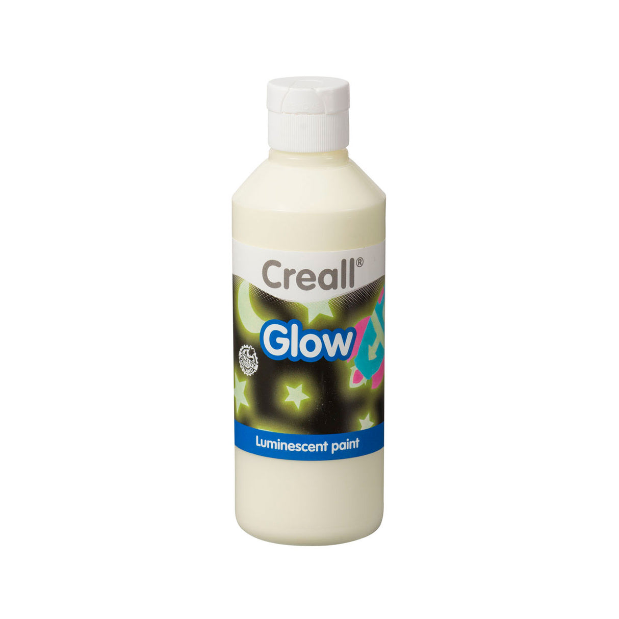 CREALL GLOW In The Dark Paint Green-Geel, 250ml