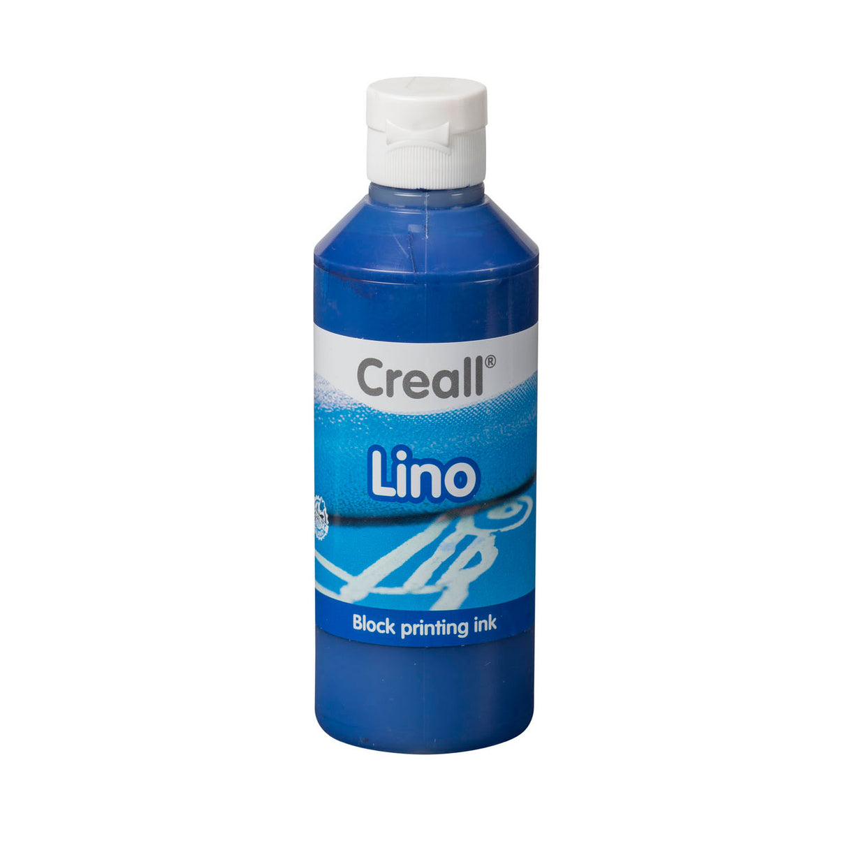 Creall Lino BlockPrint Paint Blue oscuro, 250 ml