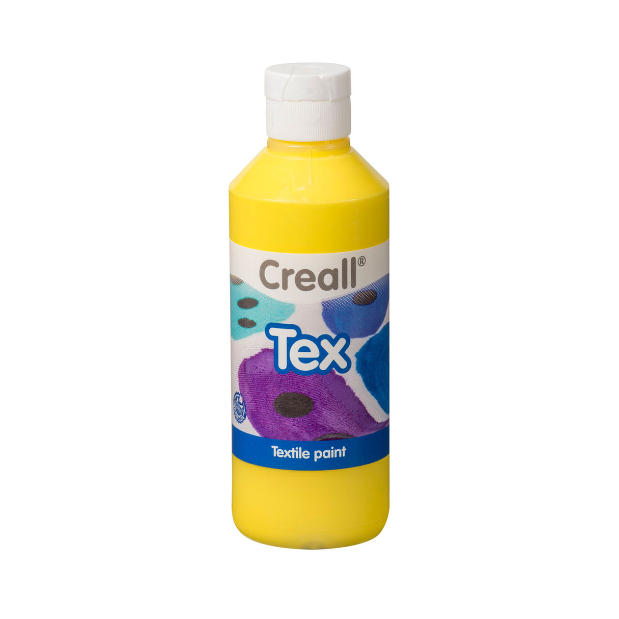 CREALL Textile paint yellow, 250ml