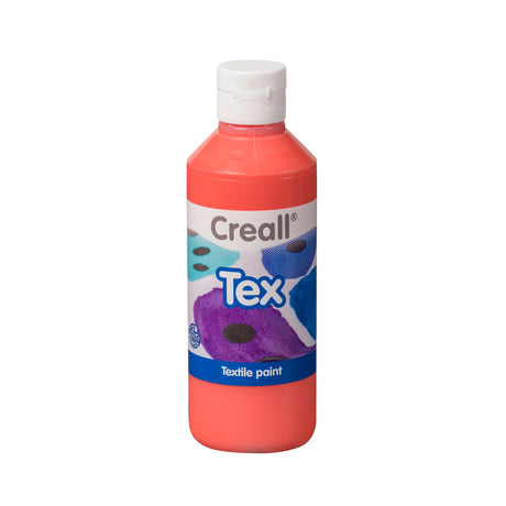 Creall tekstilmaling oransje, 250ml