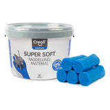 Creall Supersoft klei Blauw, 1750gr.