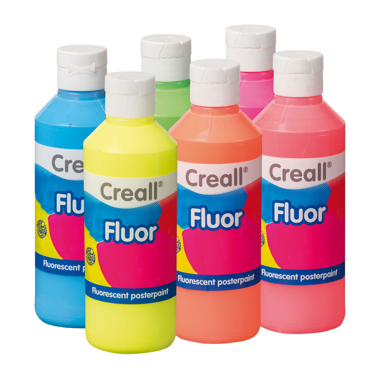 CREALL FLUOR PLACK PAIL, 6X250ML