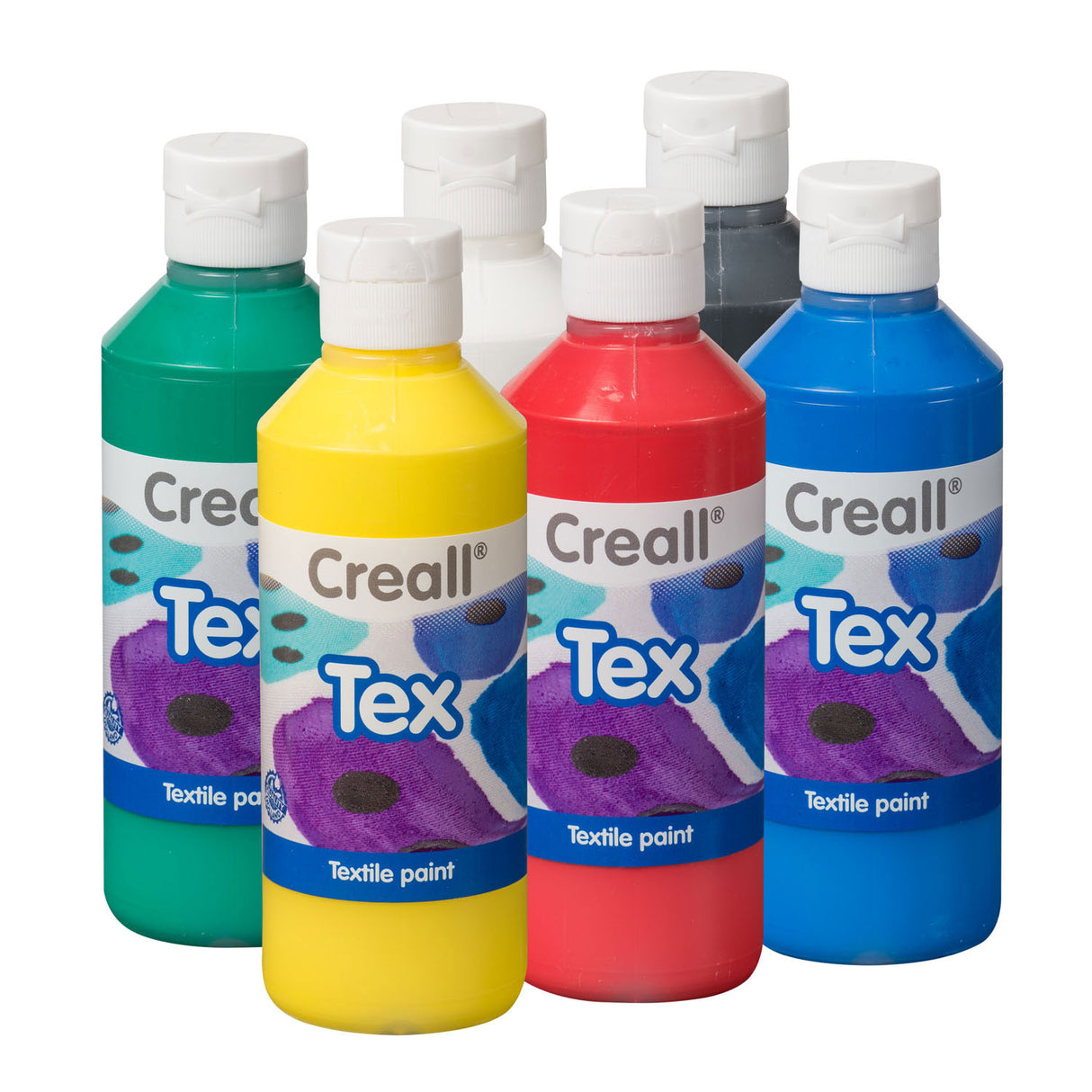 Pintura textil creal, 6x250ml